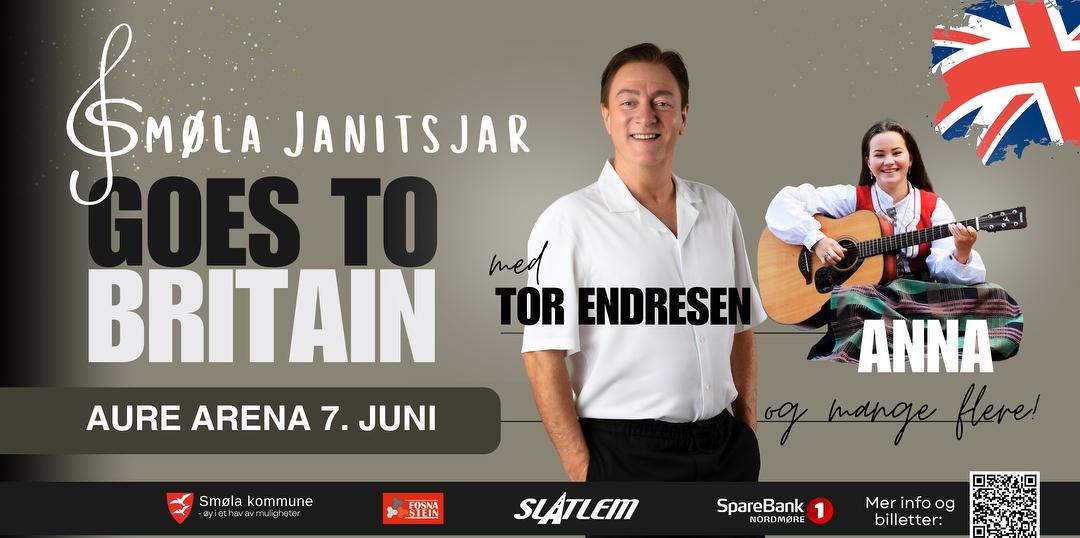 Bilde/illustrasjon for Smøla Janitsjar - Goes to Britain